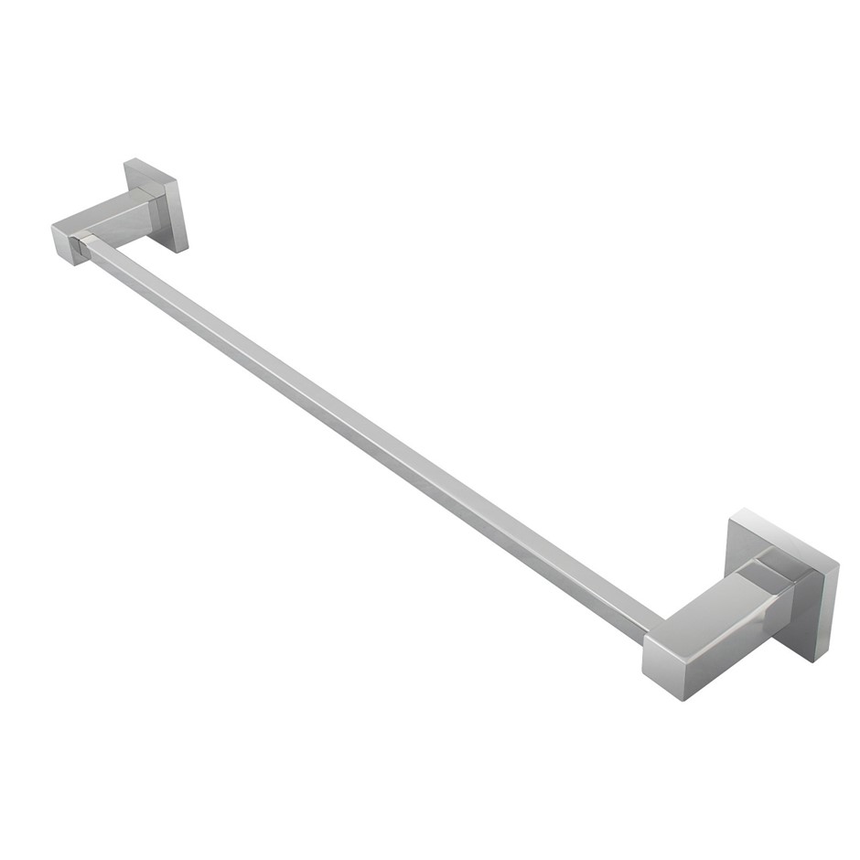 BLAZE Series Chrome Single Towel Rail 80