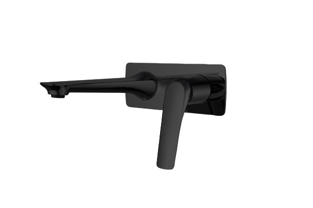AU Series Square Black Bathtub/Basin Wal