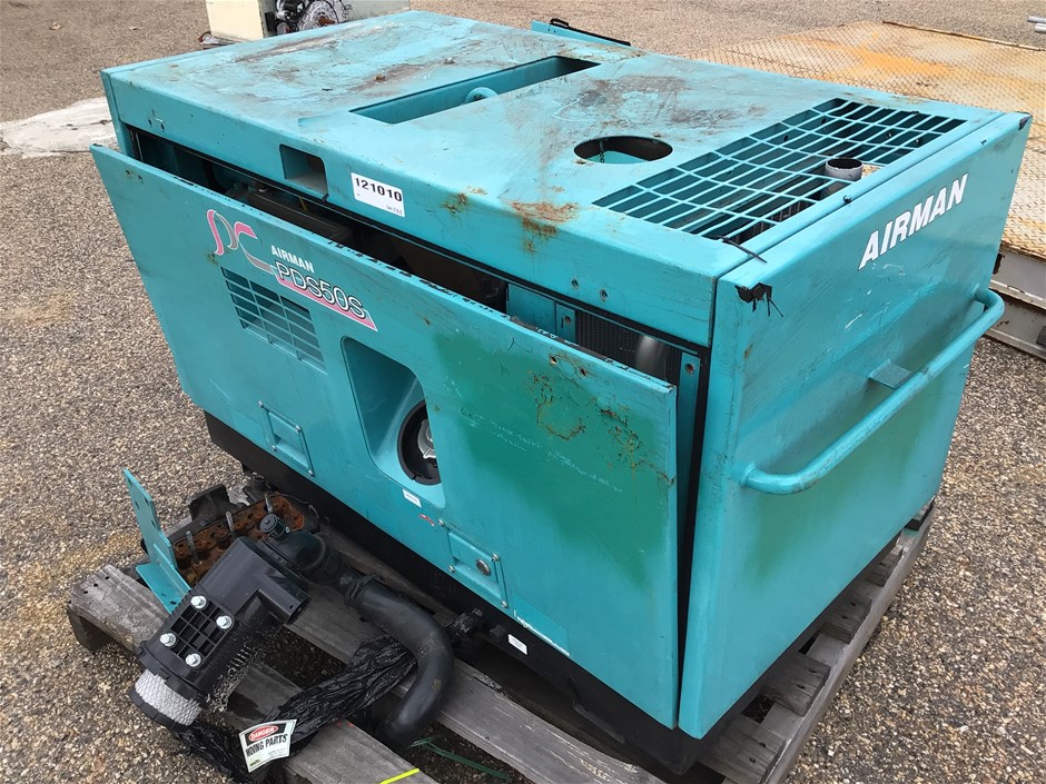 北越/エアマン/AIRMAN スクリューコンプレッサー PDS50S - 中古