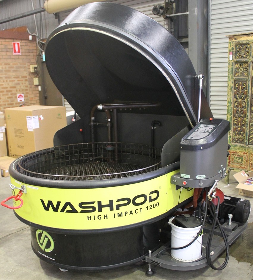 Washpod High Impact 1200 Automatic Parts Washer Auction (00019001202
