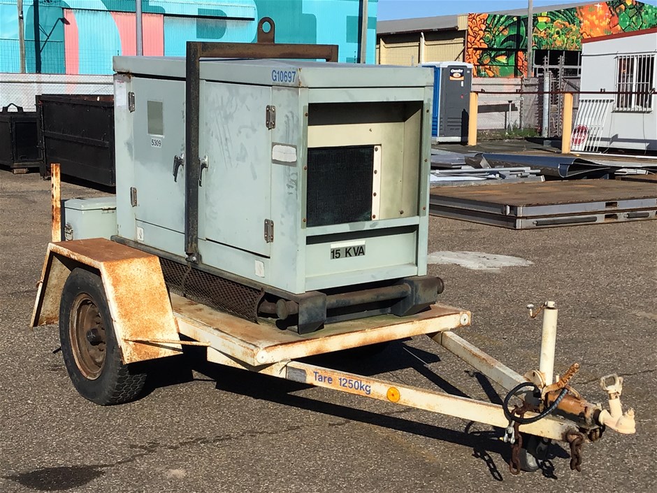 Allight L17.5/W4 Trailer Mounted Generator Auction (0008-7040798 ...