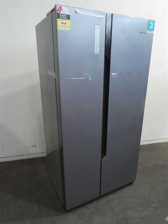 Hisense 566L Side by Side HR6SBSFF566S (Stainless Steel) Auction (0004