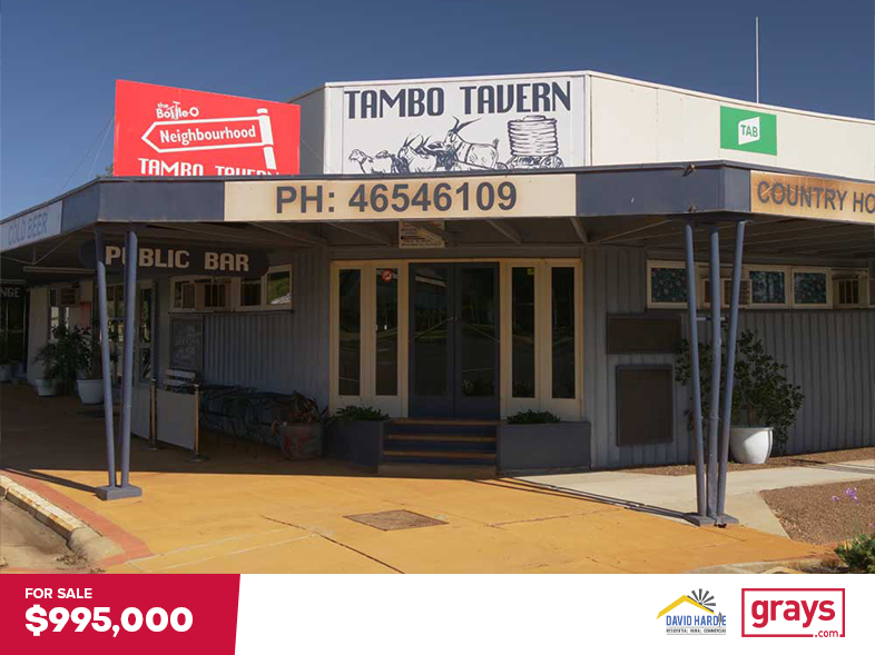 Tambo Tavern Hotel Motel, Tambo, QLD, 4478. Auction (00017039358) Grays Australia