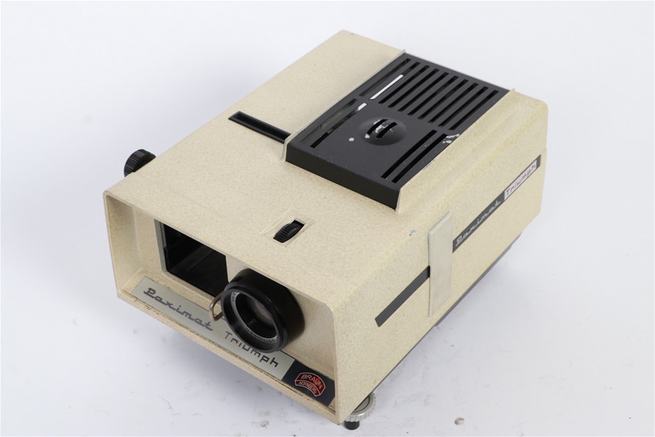 Braun PAXIMAT Triumph Slide Projector COLLECTORS ITEM Auction (0091