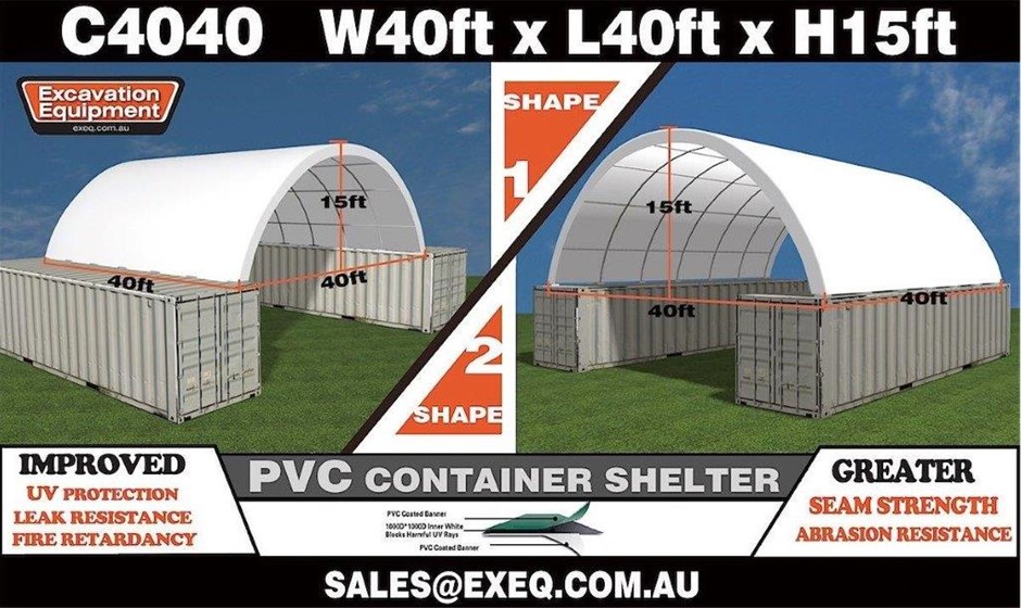 Unused Container Shelters - Melbourne