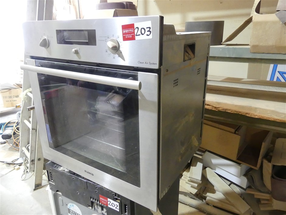 Blanco BOSE168X Electric Wall Oven Auction (02035048983) Grays Australia