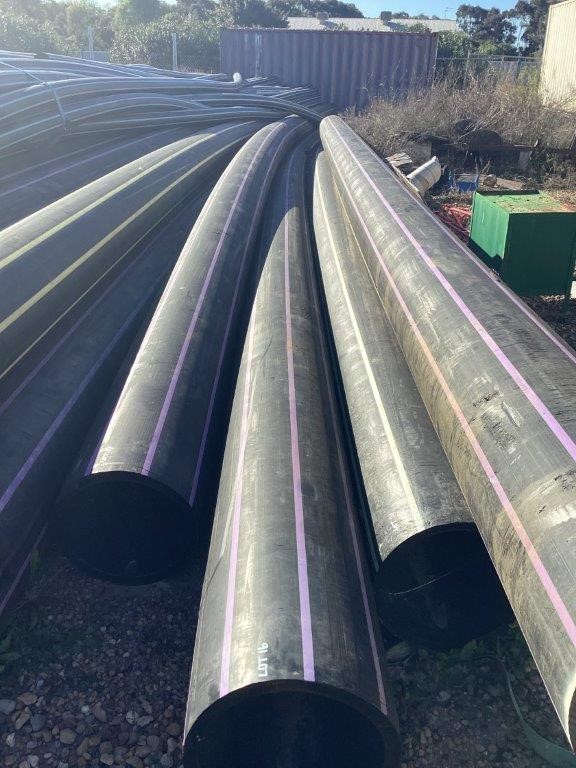 Poly Pipe Yellow Stripe Auction (00987039575) Grays Australia