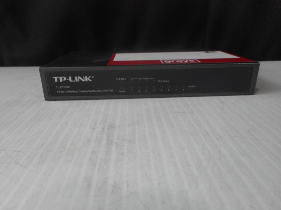 TP-Link POE Switch Auction (0065-5050048) | Grays Australia