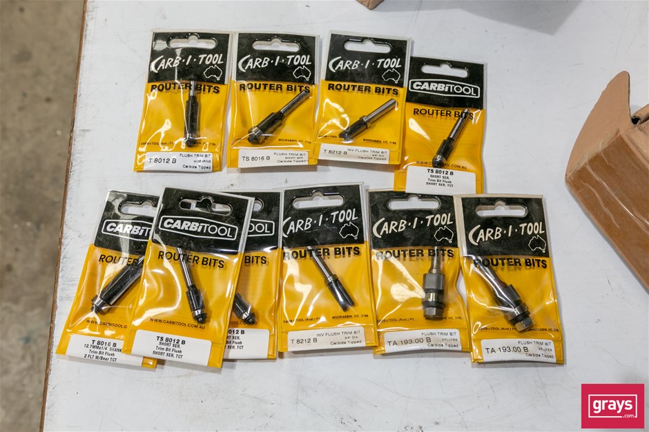 Carb.I. Tool Router Cutters Auction (03155048974) Grays Australia