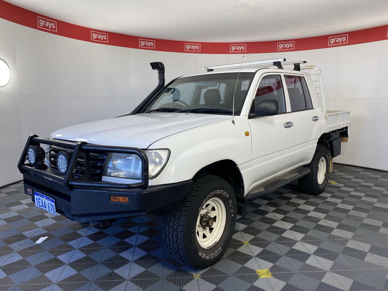 2005 Toyota Landcruiser (4x4) HZJ105R Turbo Diesel Manual D/cab Auction ...