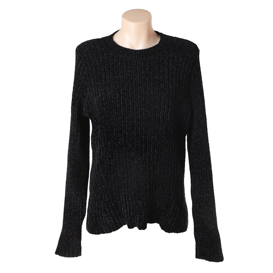JACHS Women's Jumper, Size XL, Polyester, Black. Buyers Note - Discount Fr