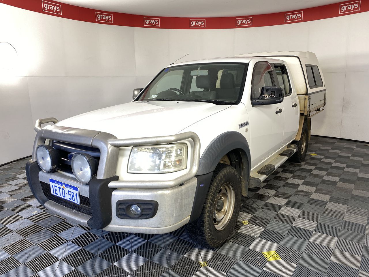 2008 Ford Ranger XL 4x4 Crew Cab PJ Turbo Diesel Manual Crew Cab ...