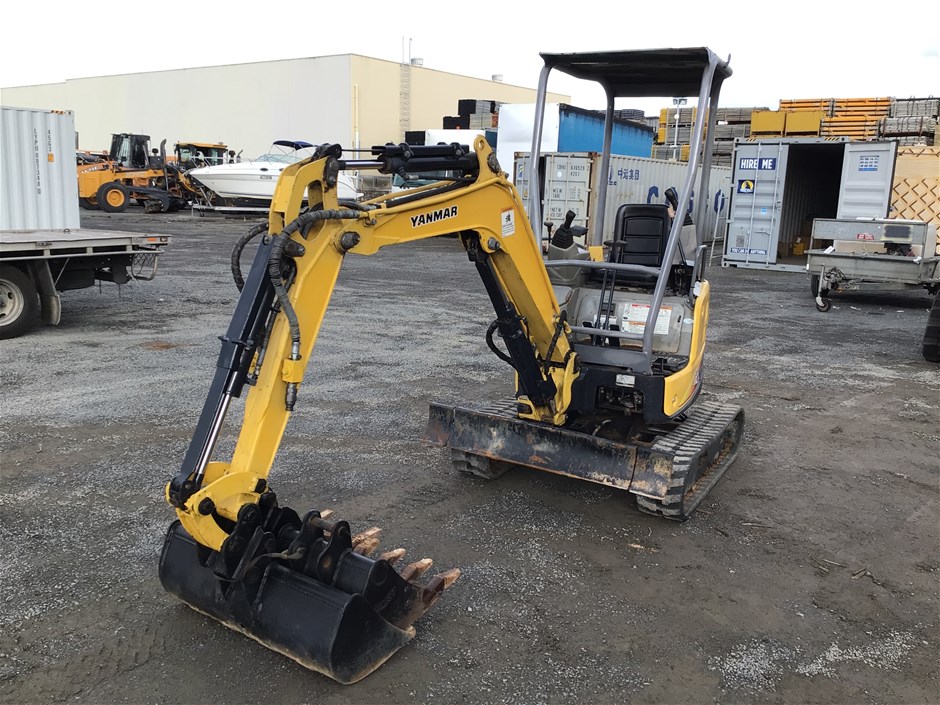 2014 Yanmar Vi017 Mini Excavator Auction (0001-5049628) | Grays Australia