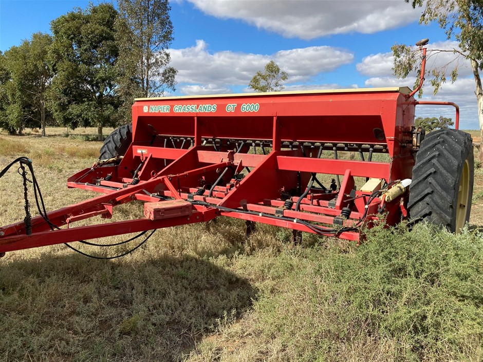 Napier Grassland CT6000 Combine/Seed Drill Auction (00305049590