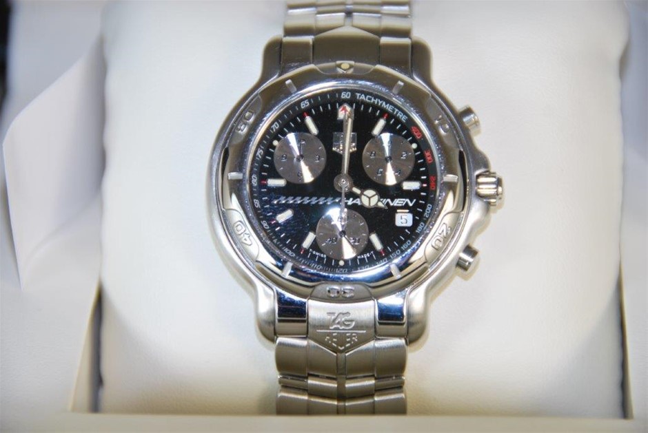 Tag heuer 6000 series mika clearance hakkinen