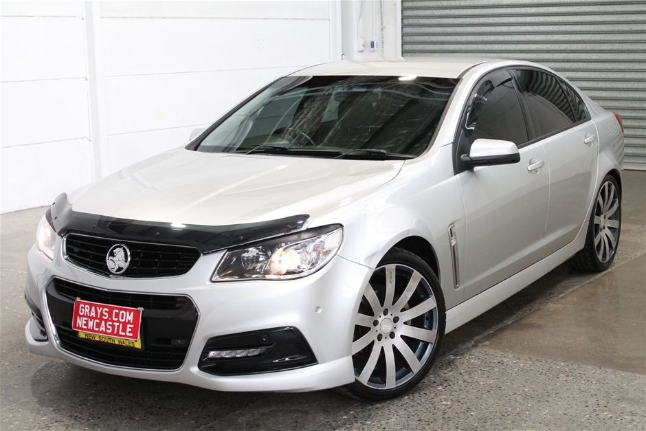 2014 Holden Commodore SV6 VF Automatic Black Edition Sedan Auction ...