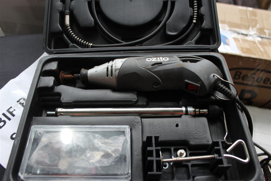 Ozito RTR040 Die Grinder Kit in Poly Case Auction (00115051644