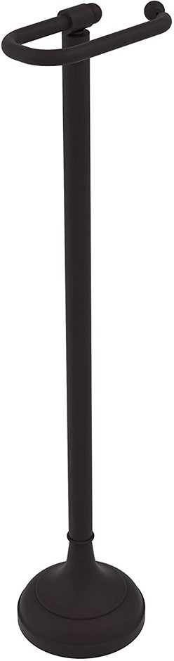 ALLIED BRASS Free Standing European Style Toilet Tissue Holder, 17.1 x 14 x