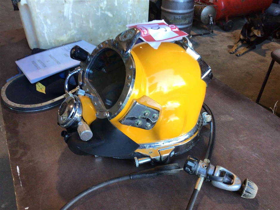 Diving helmet Kirby Morgan 37 - PS Auction - We value the future - Largest  in net auctions