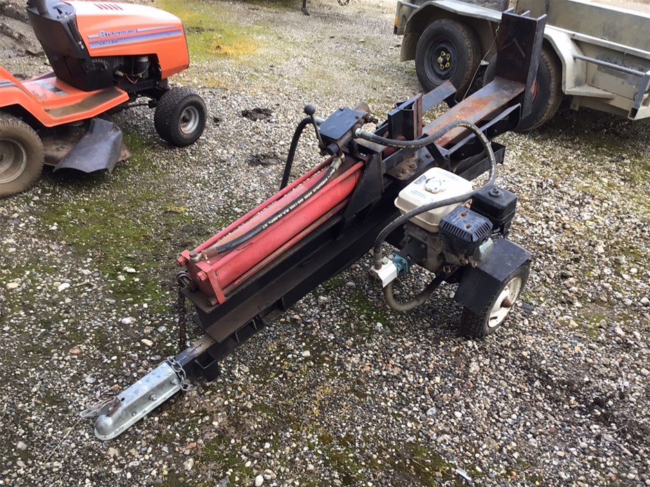Steel Fabricated Hydraulic Wood Splitter Auction (00513022592) Grays