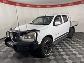 2015 Holden Colorado 4X4 LX RG T/D AT Crew Cab Chassis
