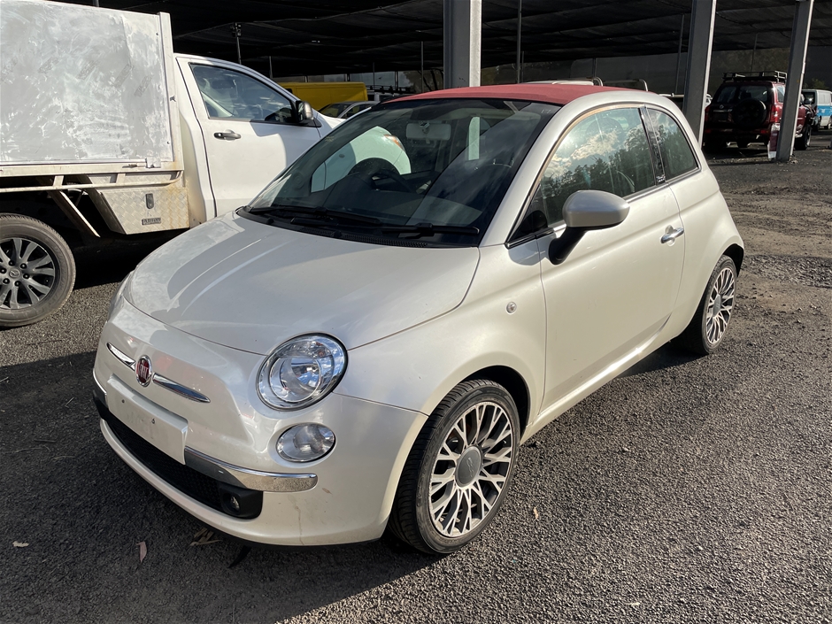 2012 Fiat 500 C TWINAIR LOUNGE Manual Convertible (WOVR - STAT WRITE ...