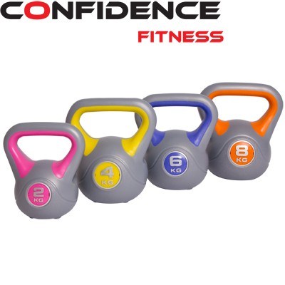 Confidence Fitness Pro 4pc Kettlebell We