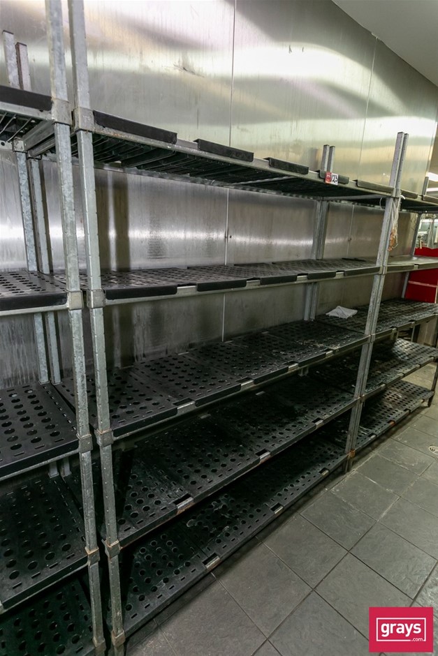 Commercial Kitchen Shelving Rack Auction (01235049745) Grays Australia