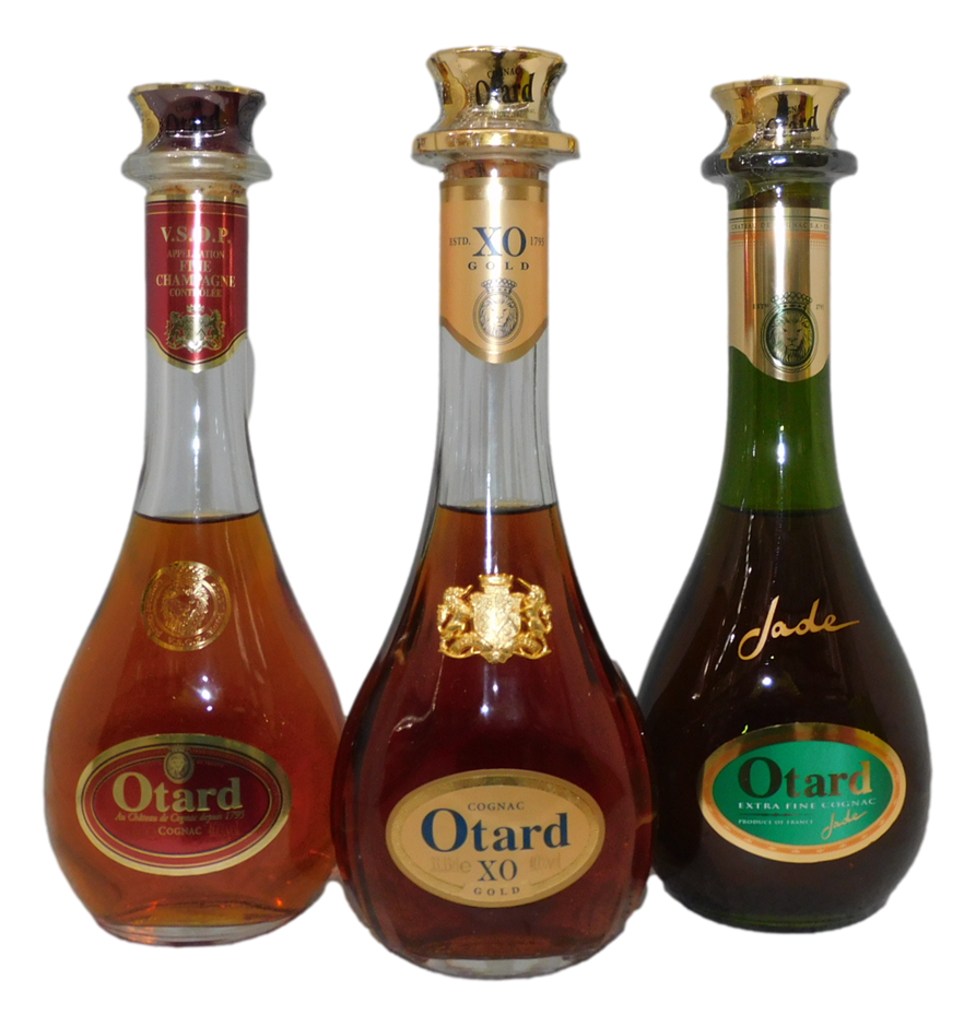 ブランデーotard NAPOLEON XO VSOP 3本sempeextra OTARD set VSOP /8yo/ - Napoleon /15yo/ - XO /35yo/ - EXTRA