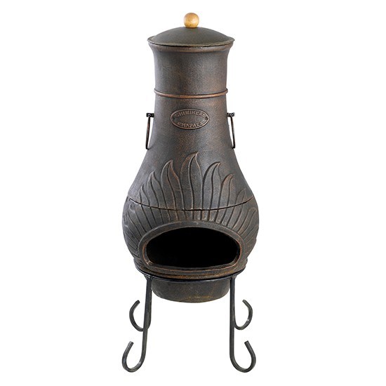 Flamma Cast Iron Chimenea