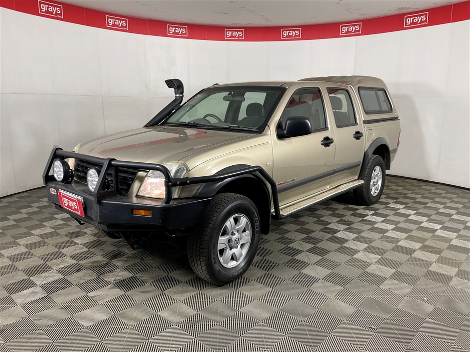 2005 Holden Rodeo LX TD Crew Cab RA Turbo Diesel Manual Dual Cab ...