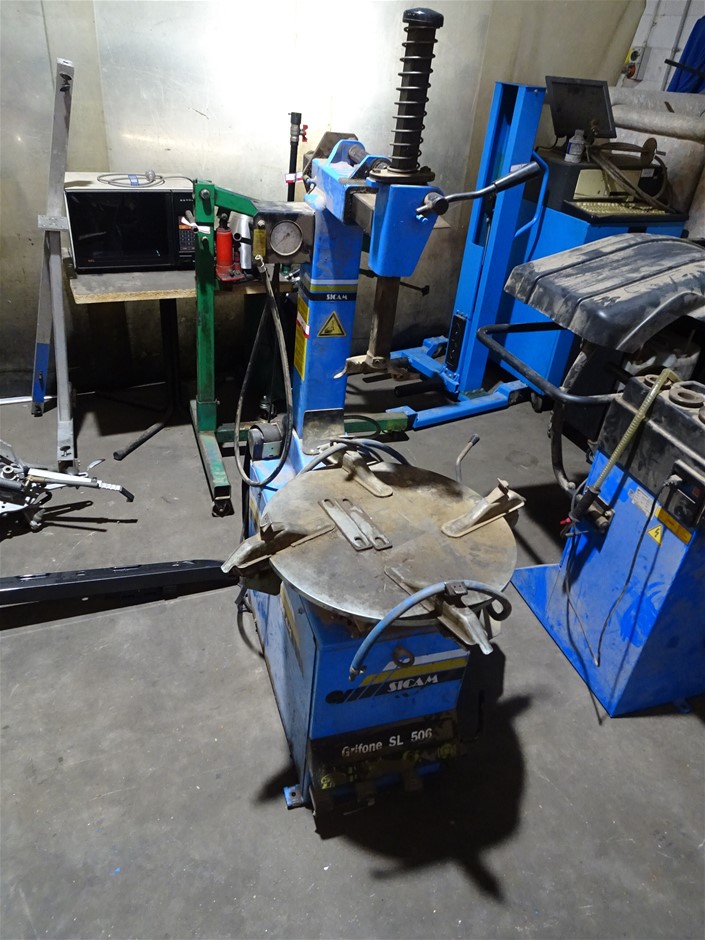 Sicam Grifone SL506 Tyre Changer (Gawler, SA) Auction (00178015824