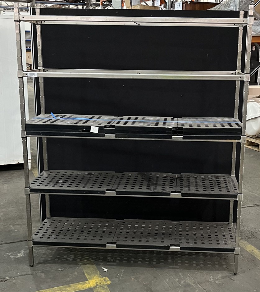 5 Tier Mantova Coolroom Shelving unit Auction (00325049969) Grays Australia
