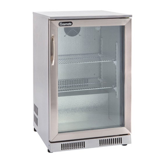 Gasmate Glass Door Bar Fridge - 118L