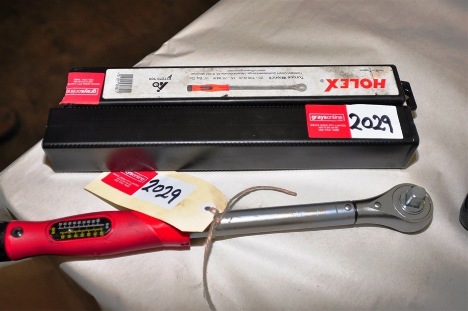 Torque Wrench, Holex Model 657270100, 20100 Nm 1575 lbs ft, 1/2`` sq
