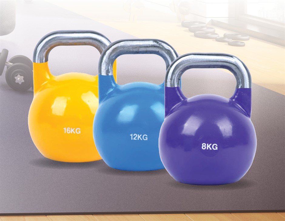 8KG, 12KG, 16KG Pro-Grade Steel KettleBe