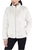 ORIGINAL NICOLE MILLER Women's Reversible Jacket, Size M, Polyester, Cream.