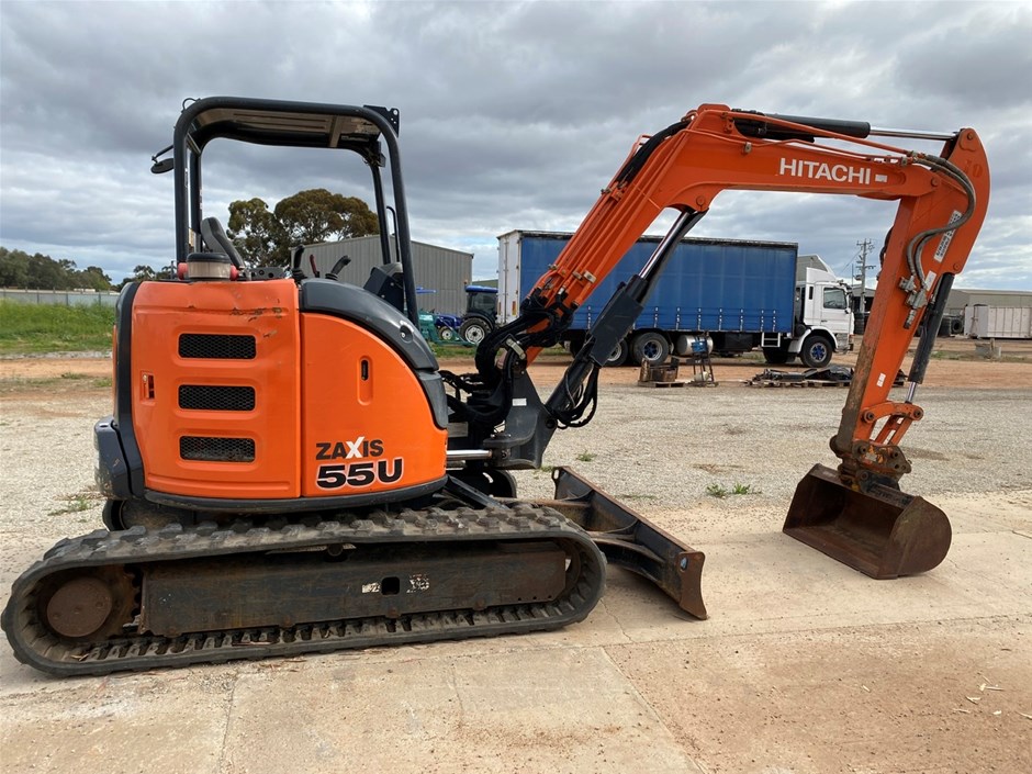 YUMA 2016 Hitachi Zaxis 55U Hydraulic Excavator Auction (0001