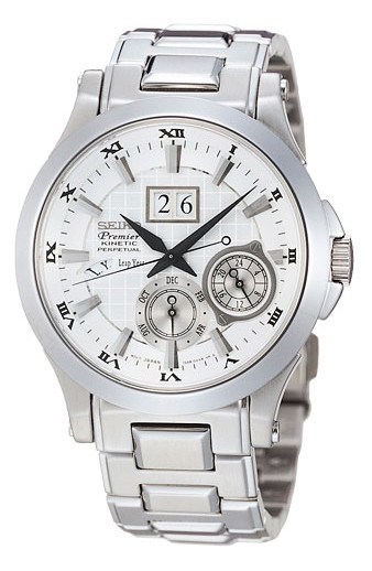 Seiko Kinetic Mens Perpetual Calendar Wa