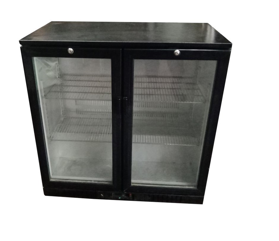 2 DOOR GLASS BAR FRIDGE Auction (00085050075) Grays Australia