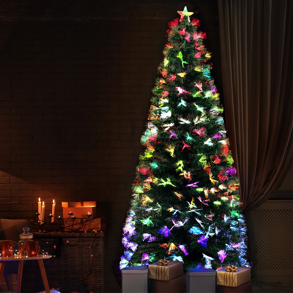 Jingle Jollys Christmas Tree 1.8M 6FT LE