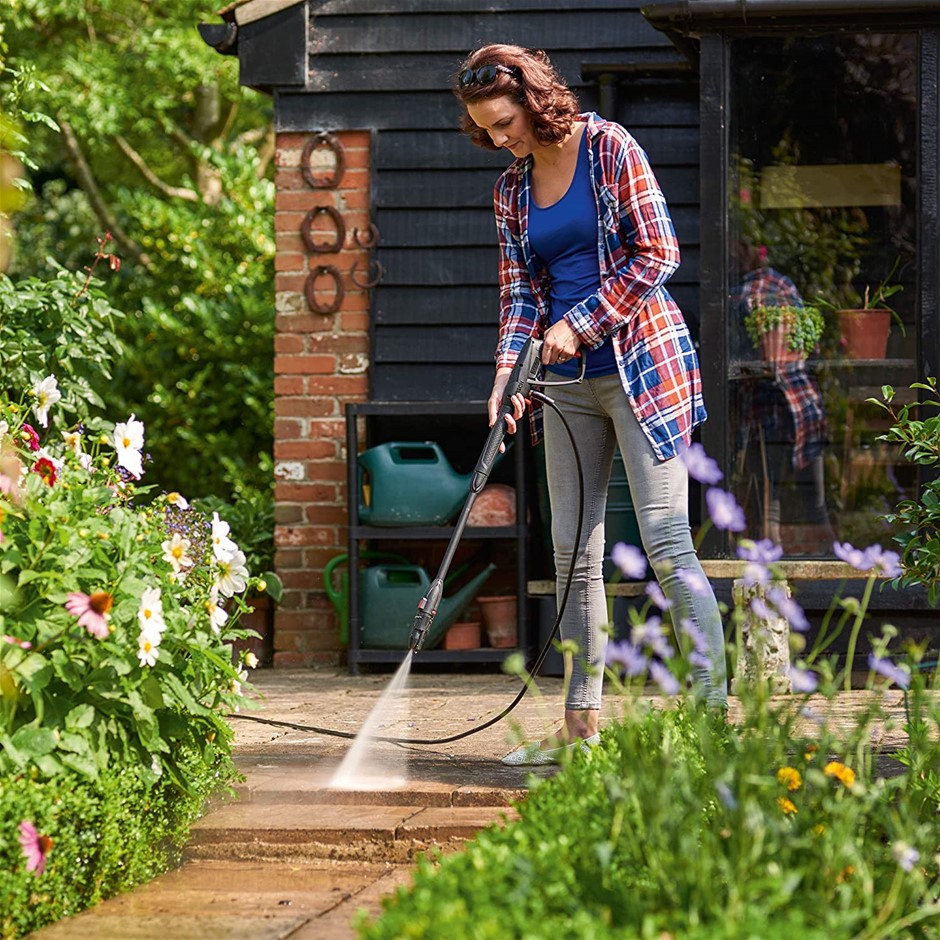BOSCH High Pressure Washer/ Gun, Model 06008A7A40, 1500 Watt, 5m Hose. NB Auction