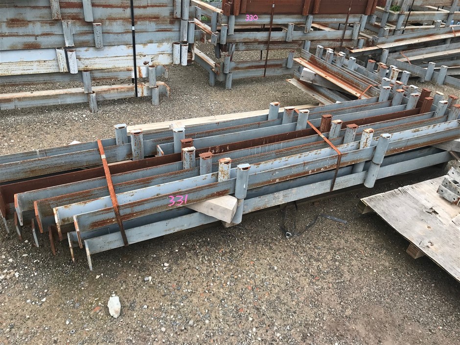 16 X Steel Fabricated Pole Stand Sections Auction (0331-3023177 