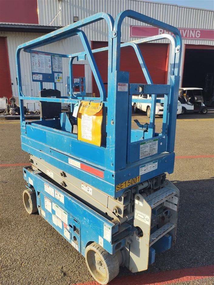 Genie GS1532 Scissor Lift Auction (0004-7041030) | Grays Australia