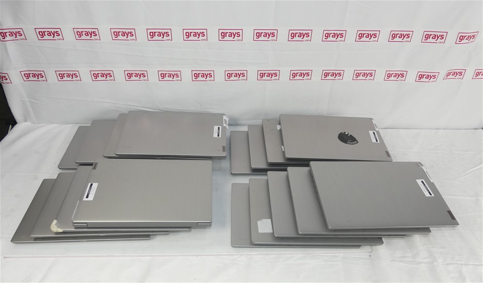 Box of Assorted USED/UNTESTED Lenovo Laptops Auction (00042187679