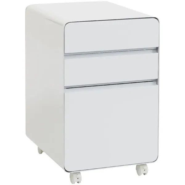 Soho 3 Drawer Filing Black & Otto Venturo 3 Drawer Pedestal