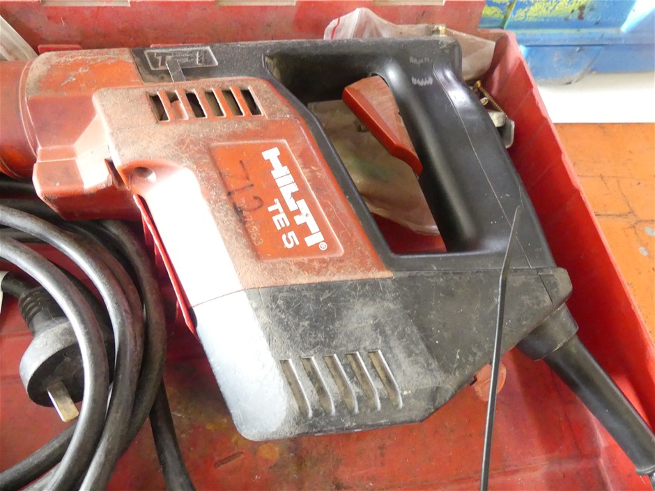 Hilti TE 5 Rotary Hammer Drill Auction 0078 5050442 Grays