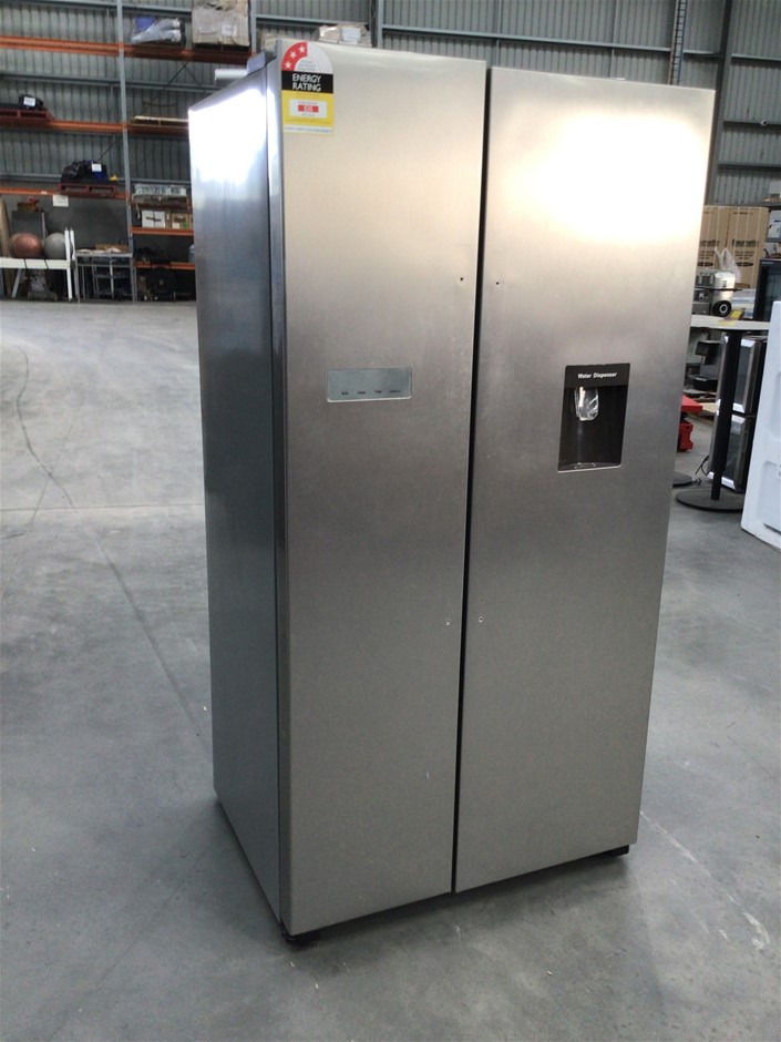 Hisense 624L Side by Side Fridge Model HR6SBSFF624SW Auction (0011