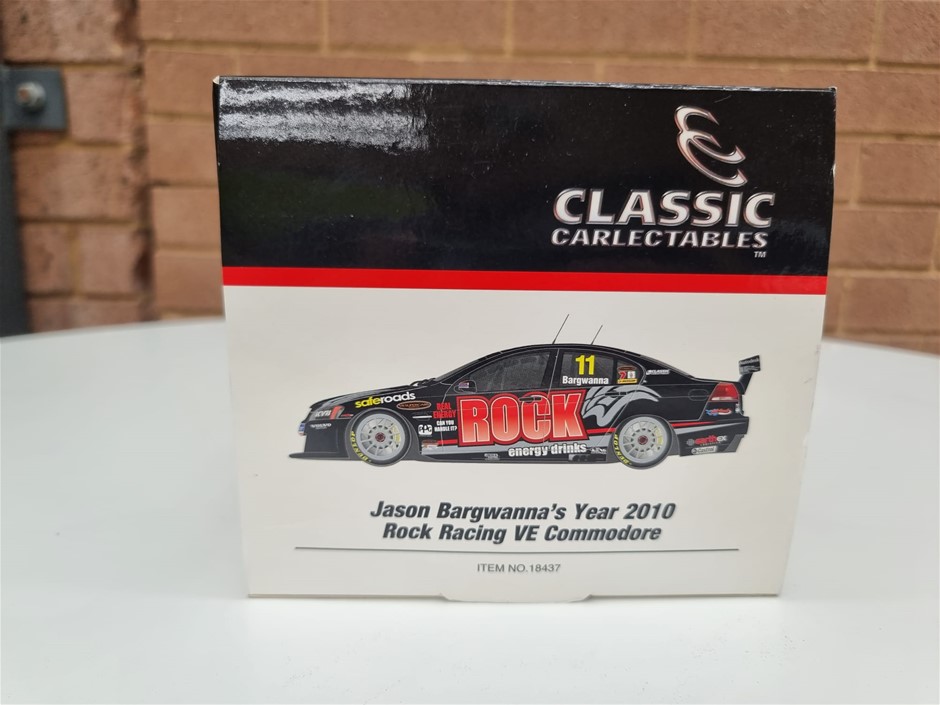 J.Bargwanna '10 Rock Racing, VE Commodore 11 1/18 Scale Model Car