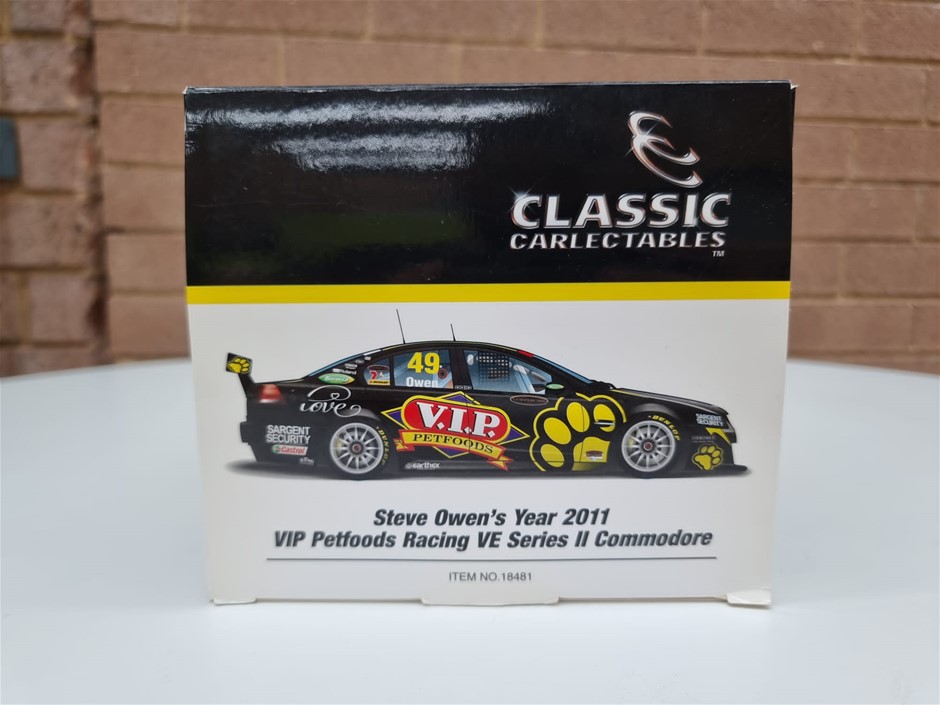 S.Owen '11 VIP Pet Foods Racing, VE Series II 49 1/18 Scale Model Car